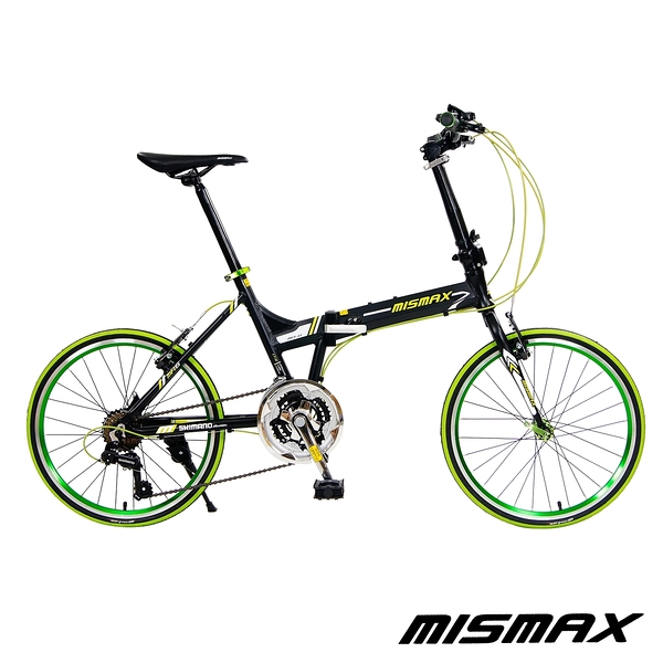 【MISMAX】MA-300 日本Shimano20吋21速451鋁合金折疊車