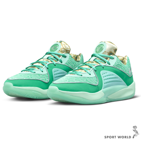 Nike 男鞋 籃球鞋 KD16 EP 杜蘭特 綠【運動世界】DV2916-301 product thumbnail 4