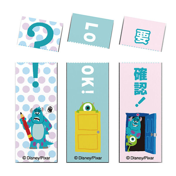 【震撼精品百貨】Monsters University_怪獸大學~日本disney迪士尼怪獸電力公司MAMO 自黏便籤紙*54129 product thumbnail 3