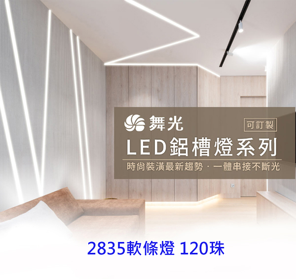 【燈王的店】舞光 LED 3米 鋁槽燈 內含2835 120珠軟條燈 附驅動器 凹槽燈 崁入式 LED-1220AT3