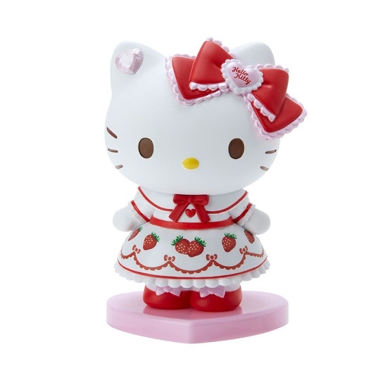 【震撼精品百貨】Hello Kitty 凱蒂貓~日本SANRIO三麗鷗 KITTY造型樹脂公仔-禮服款*87482