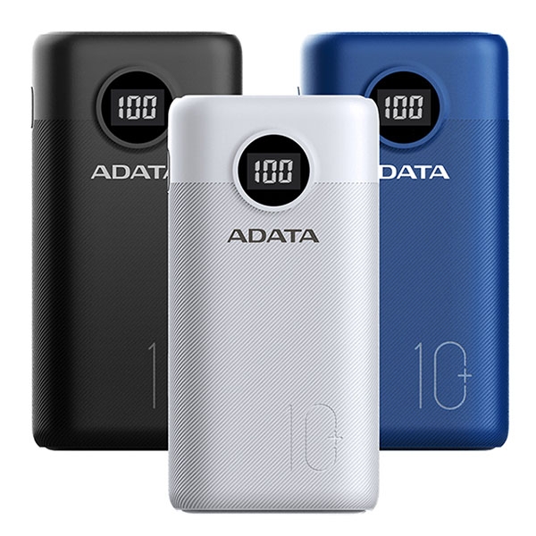 威剛ADATA PD／QC快充行動電源10000mAh P10000QCD (BSMI認證)