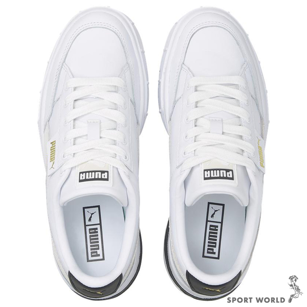 【現貨】PUMA Mayze Stack Wns 女鞋 休閒 厚底 皮革 蔡依林 代言款 白 38436301 product thumbnail 5