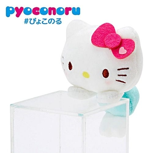 【震撼精品百貨】Hello Kitty_凱蒂貓~日本Sanrio三麗鷗KITTY 絨毛pyoconoru趴妞妞玩偶#00889