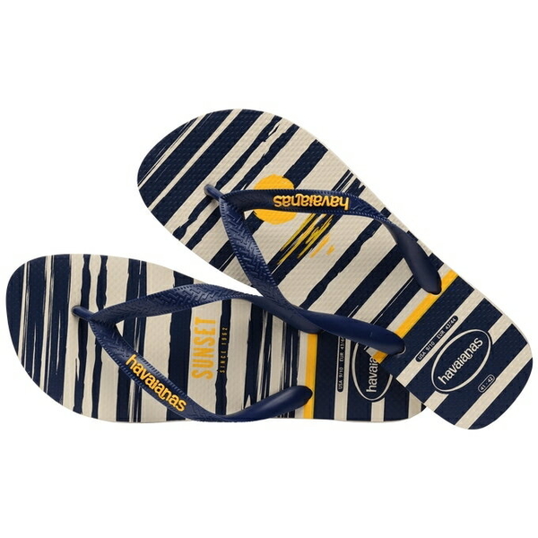 havaianas 哈瓦士 巴西人字拖 男款 Top nautical 條紋夕陽 涼鞋 拖鞋 夾腳拖 海灘鞋【南風百貨】 product thumbnail 2