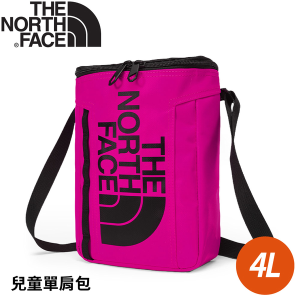 【The North Fac 兒童單肩背提包4L《紫紅》】52T9/側背包/斜背包/兒童背包
