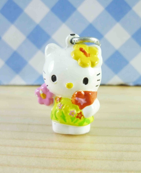 【震撼精品百貨】Hello Kitty 凱蒂貓~KITTY鑰匙圈-鎖圈吊飾-美國