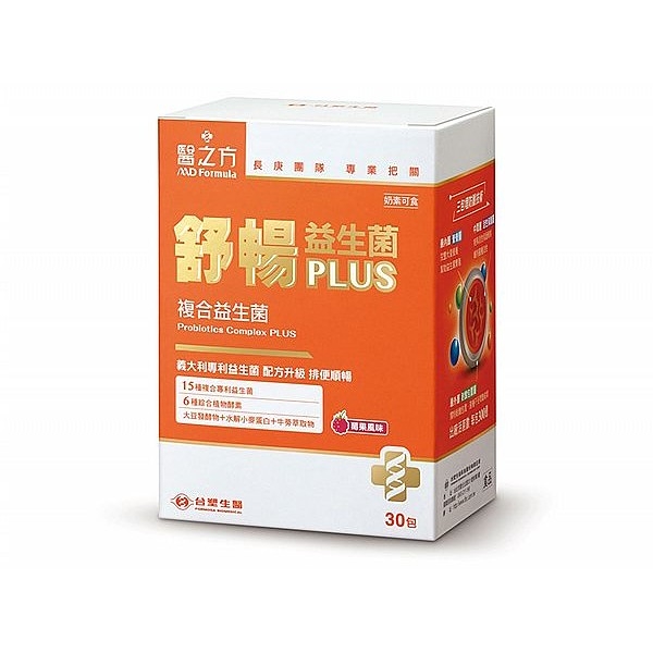 drs formula 台塑生醫 醫之方 舒暢益生菌plus(4gx30包入)【小三美日】※禁空運 ds012533