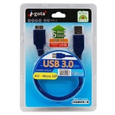 USB 3.0 A公-MICRO 10P 30公分-