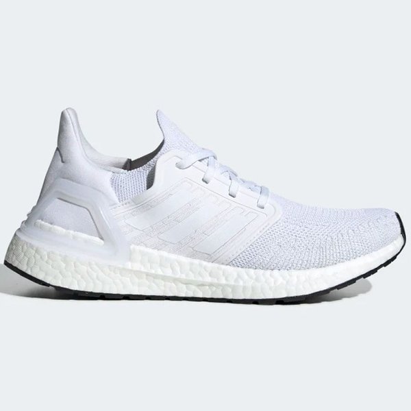 Adidas ULTRABOOST 20 女鞋 慢跑 襪套 避震 針織 透氣 輕量 白【運動世界】 EG0713