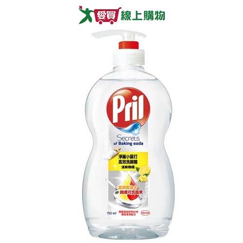 PRIL小蘇打高效洗碗精檸檬750ML【愛買】