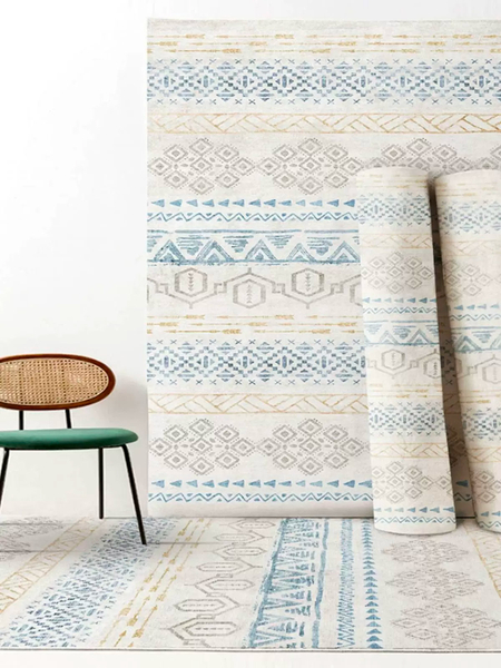熱賣預購－簡約北歐輕奢地毯8 (140x200cm) 高級沙發茶几毯 現代家用大面積地墊