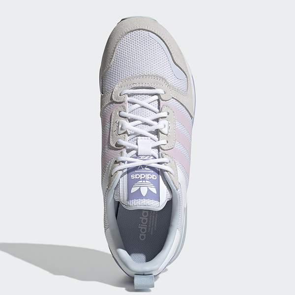 Adidas ZX 700 HD 女鞋 休閒 網布 麂皮 拼接 EVA中底 復古 白 粉 紫【運動世界】 H02765 product thumbnail 5