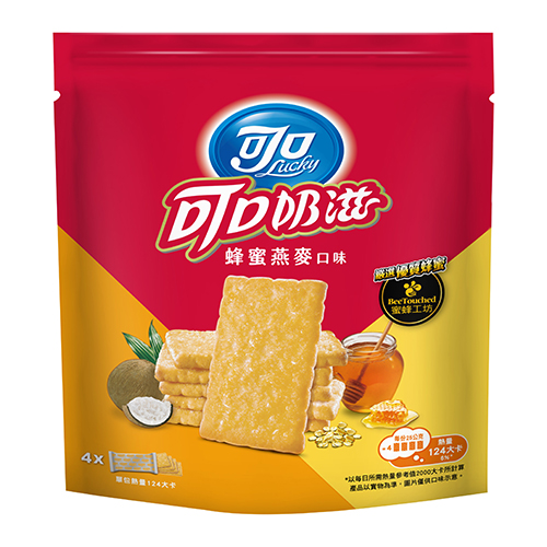 可口奶滋蜂蜜燕麥口味隨手分享包100g【愛買】 product thumbnail 2