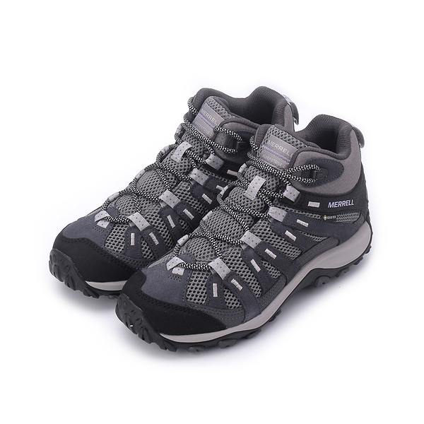 MERRELL ALVERSTONE 2 MID GORE-TEX 防潑水健行鞋 鐵灰 ML037542 女鞋