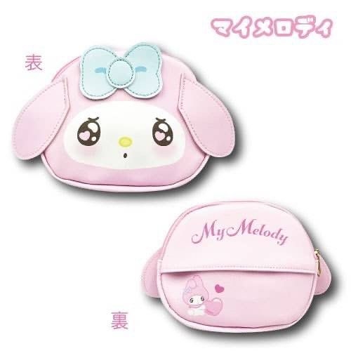 【震撼精品百貨】My Melody 美樂蒂~日本SANRIO三麗鷗 美樂蒂化妝包附面紙套-水汪汪*14318