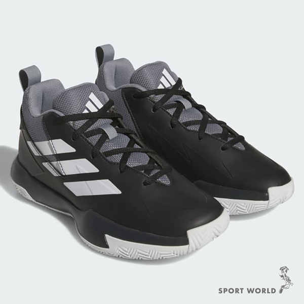 Adidas 籃球鞋 女鞋 大童鞋 Cross EM UP Select J 黑灰【運動世界】IE9255 product thumbnail 4