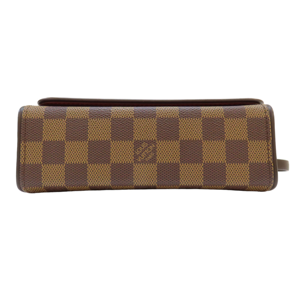 【二手名牌BRAND OFF】LOUIS VUITTON 路易威登 棕色 PVC塗層帆布 棋盤格 肩背包 N51162 product thumbnail 4