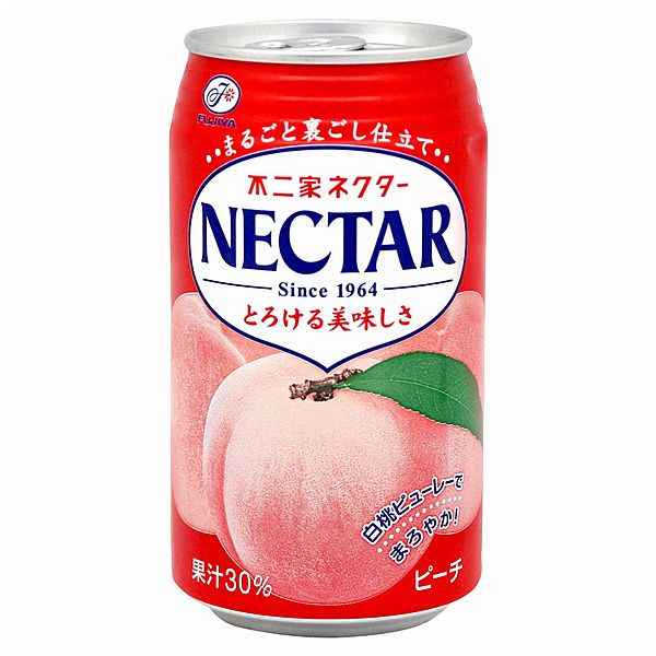 FUJIYA 不二家 NECTAR果汁飲料(水蜜桃風味)350ml【小三美日】 DS019154 product thumbnail 2