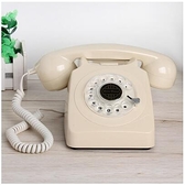老式轉盤復古電話機 旋轉盤仿古電話機 歐式旋轉撥號盤家用座機