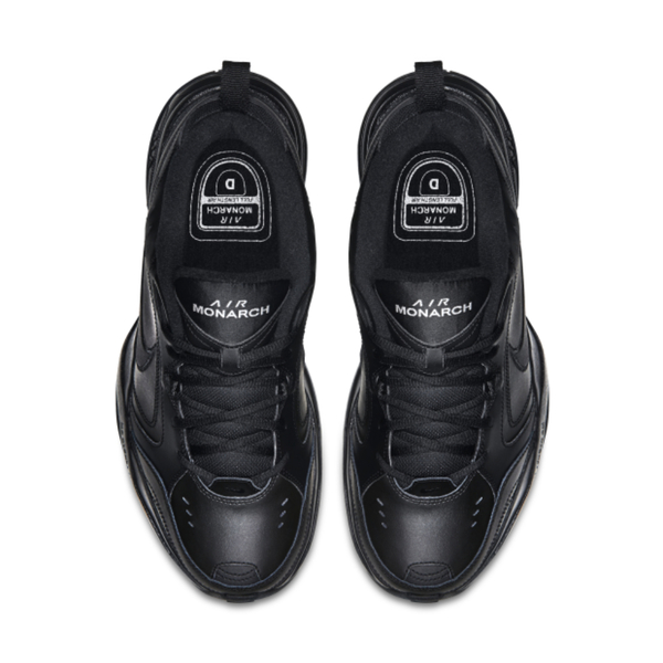 Nike Air Monarch IV 男款 全黑 皮革 休閒老爹鞋 415445001【KAORACER】 product thumbnail 3