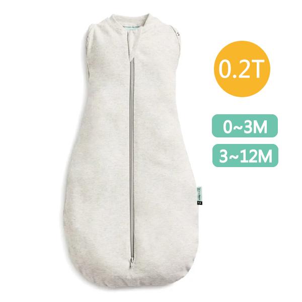 ergoPouch 二合一舒眠包巾 0.2T-亞麻灰 (0~3m|3~12m) 懶人包巾 product thumbnail 2