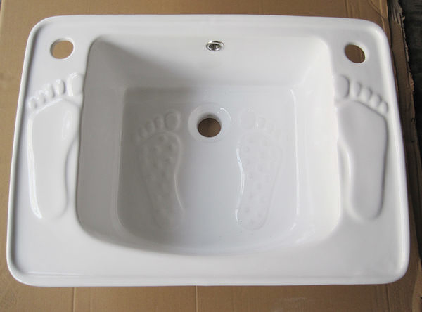 【麗室衛浴】陶瓷養身泡腳盆 洗腳盆 ML-414