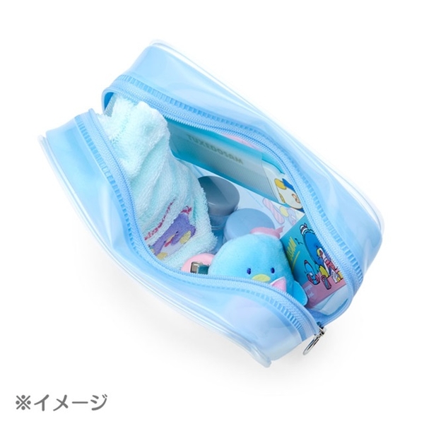 小禮堂 山姆企鵝 PVC窗口化妝包 (告白氣球) 4550337-427507 product thumbnail 5