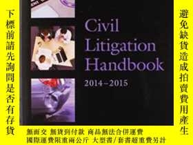 二手書博民逛書店Civil罕見Litigation Handbook 2014-