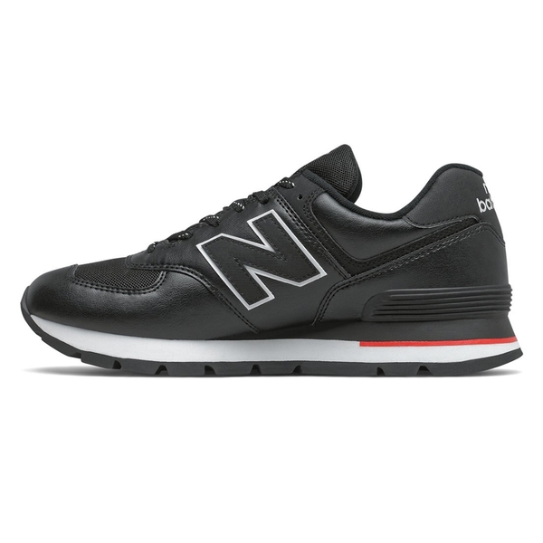 New Balance 574 D 男鞋 女鞋 休閒 復古 皮革 耐磨 黑【運動世界】ML574DTD product thumbnail 2