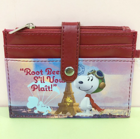 【震撼精品百貨】史奴比Peanuts Snoopy ~SNOOPY短夾零錢包-飛行員#21409 product thumbnail 3