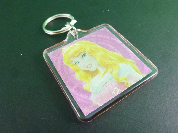 【震撼精品百貨】公主 系列Princess~立體造型鑰匙圈-睡美人圖案 product thumbnail 4