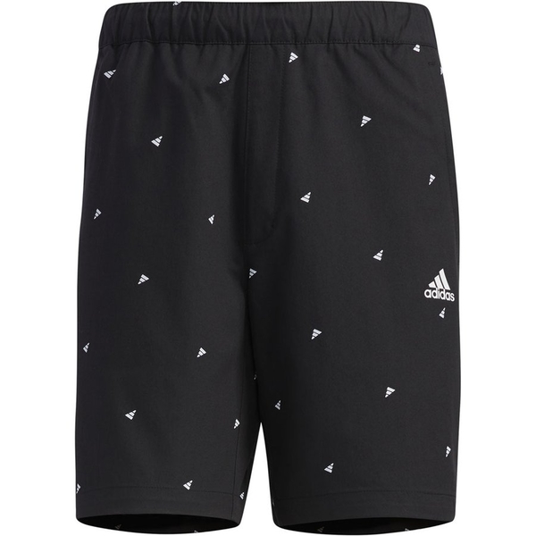 Adidas FI SHORT AOP 男款黑色運動短褲-NO.GP0948