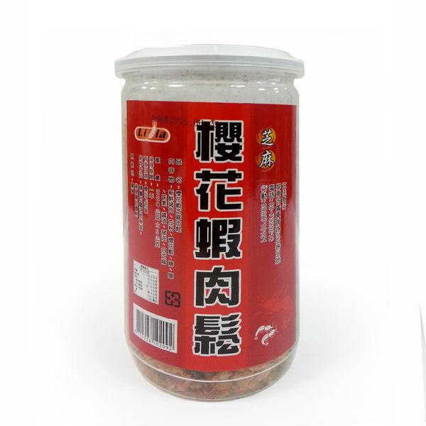 【台灣尚讚愛購購】立佳商行-芝麻櫻花蝦肉鬆220g