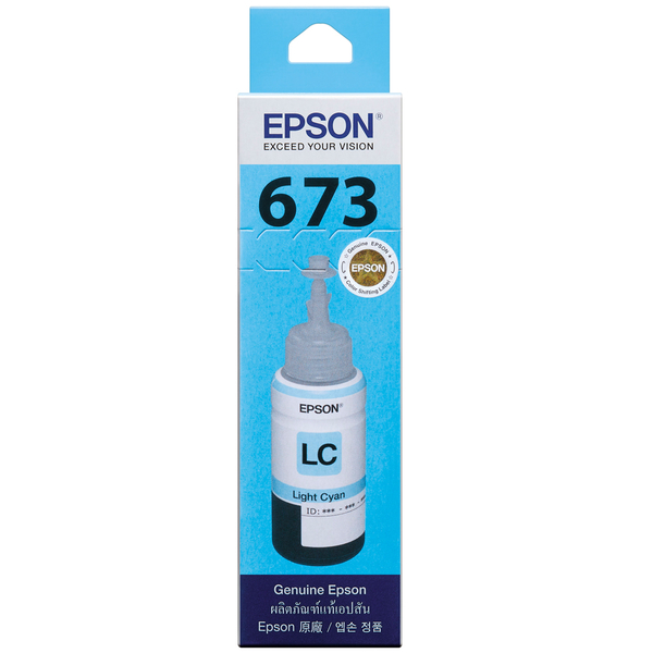 EPSON T673 原廠盒裝 六色墨水 單瓶入 T673100/200/300/400/500/600 product thumbnail 6