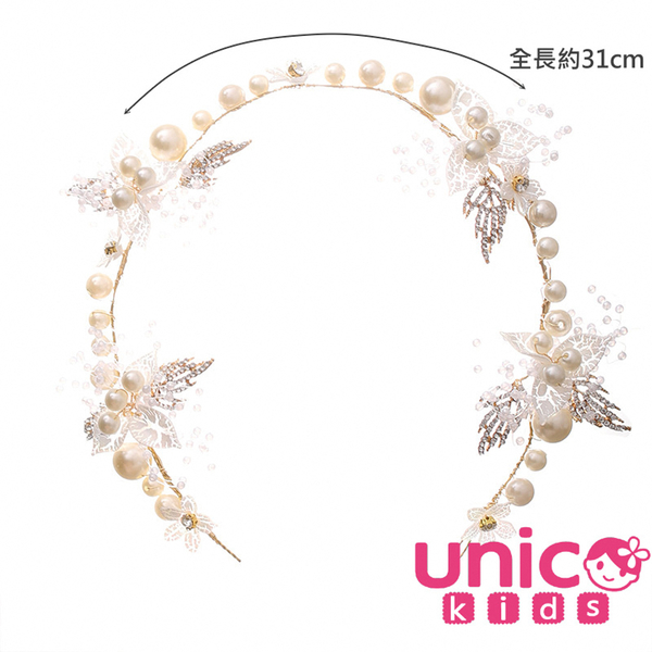 UNICO 兒童 超仙公主系小花童花環頭飾/髮飾 product thumbnail 6