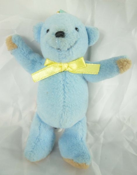 【震撼精品百貨】日本泰迪熊~鎖圈『淺藍』