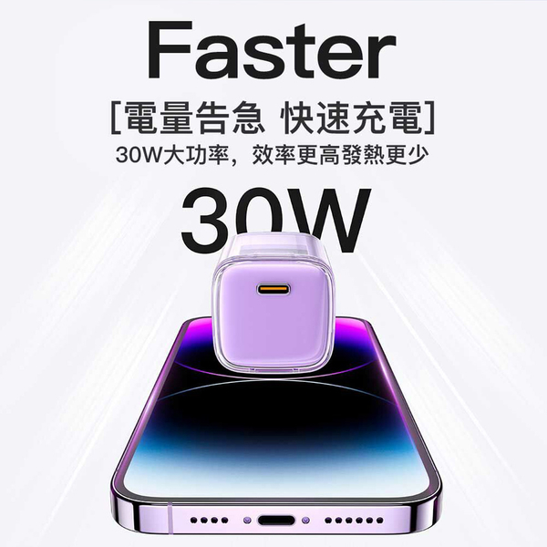 ACEFAST 探索系列 A55 PD30W 氮化鎵 數顯電源供應器 充電器 product thumbnail 4