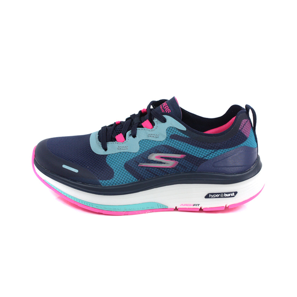 SKECHERS GOWALK ArchFit 運動鞋 健走鞋 女鞋 深藍/桃紅 124939NVMT no478 product thumbnail 8