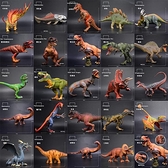 實心恐龍模型塑膠玩具