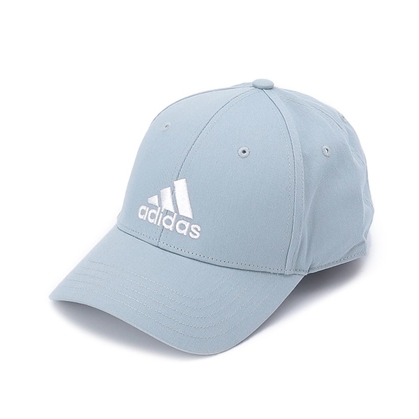 ADIDAS BBALL CAP COT 棒球帽 水藍 HD7234