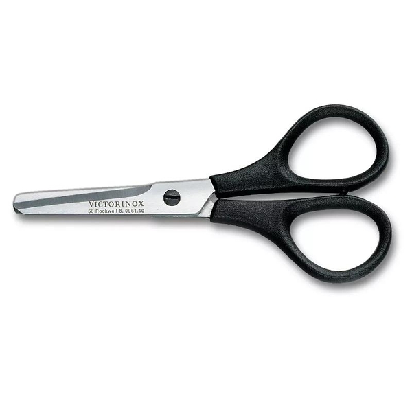 【Victorinox 瑞士維氏】POCKET SCISSORS 口袋型萬用剪刀-10cm(8.0961.10)