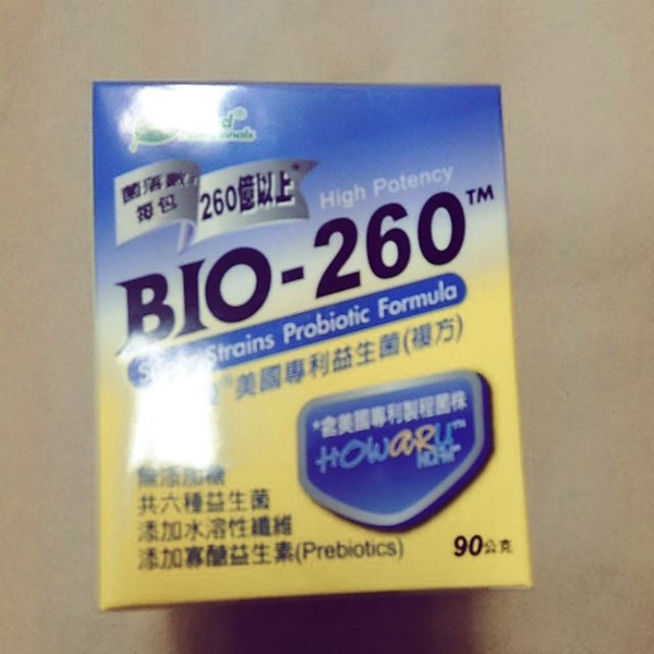 喜又美 美國專利益生菌(複方) bio-260 一盒 (3gx30包/盒)