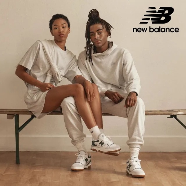 NEW BALANCE 休閒鞋 NB 550 白 綠灰 膠底 復古 男女 BB550ESB