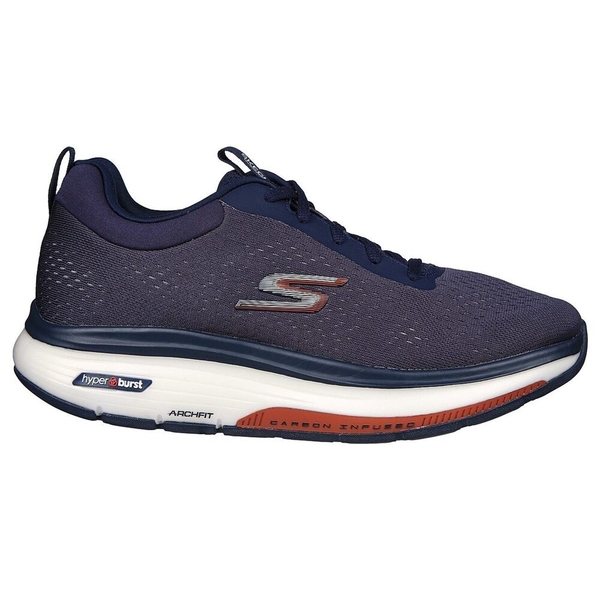 SKECHERS GO WALK WORKOUT WALKER 男鞋 健走鞋 慢跑鞋 藍 運動 216244NVOR product thumbnail 2