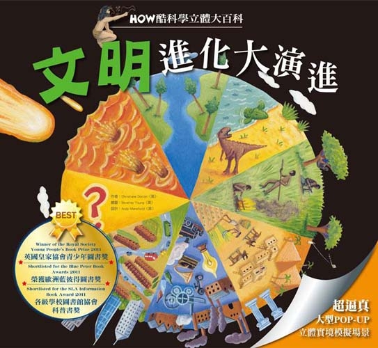 書立得-HOW酷立體科學大百科：文明進化大演進 | 拾書所