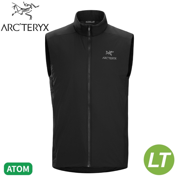 【ARC'TERYX 始祖鳥 男 Atom LT 化纖背心《黑》】24110/防潑水/輕薄背心/防風/可壓縮