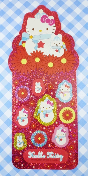 【震撼精品百貨】Hello Kitty 凱蒂貓~KITTY貼紙-雪人