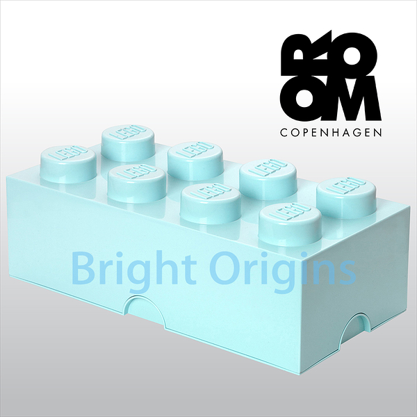 丹麥 Room Copenhagen 樂高 LEGO® 8格收納盒-水藍(40040642)