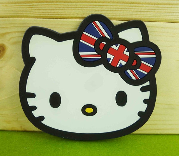 【震撼精品百貨】Hello Kitty 凱蒂貓~杯墊-臉造型-英國【共1款】